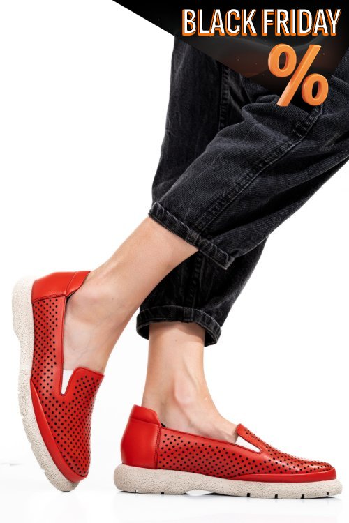 Piros természetes bőr  4s7h15