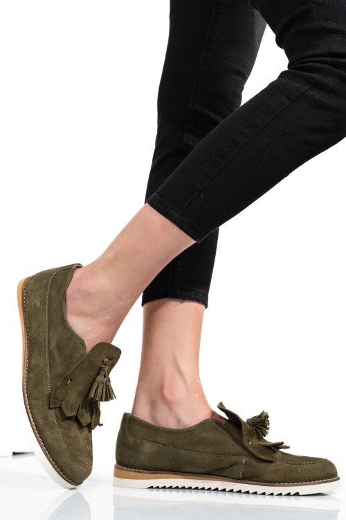 Zöld természetes bőr  2s7h35