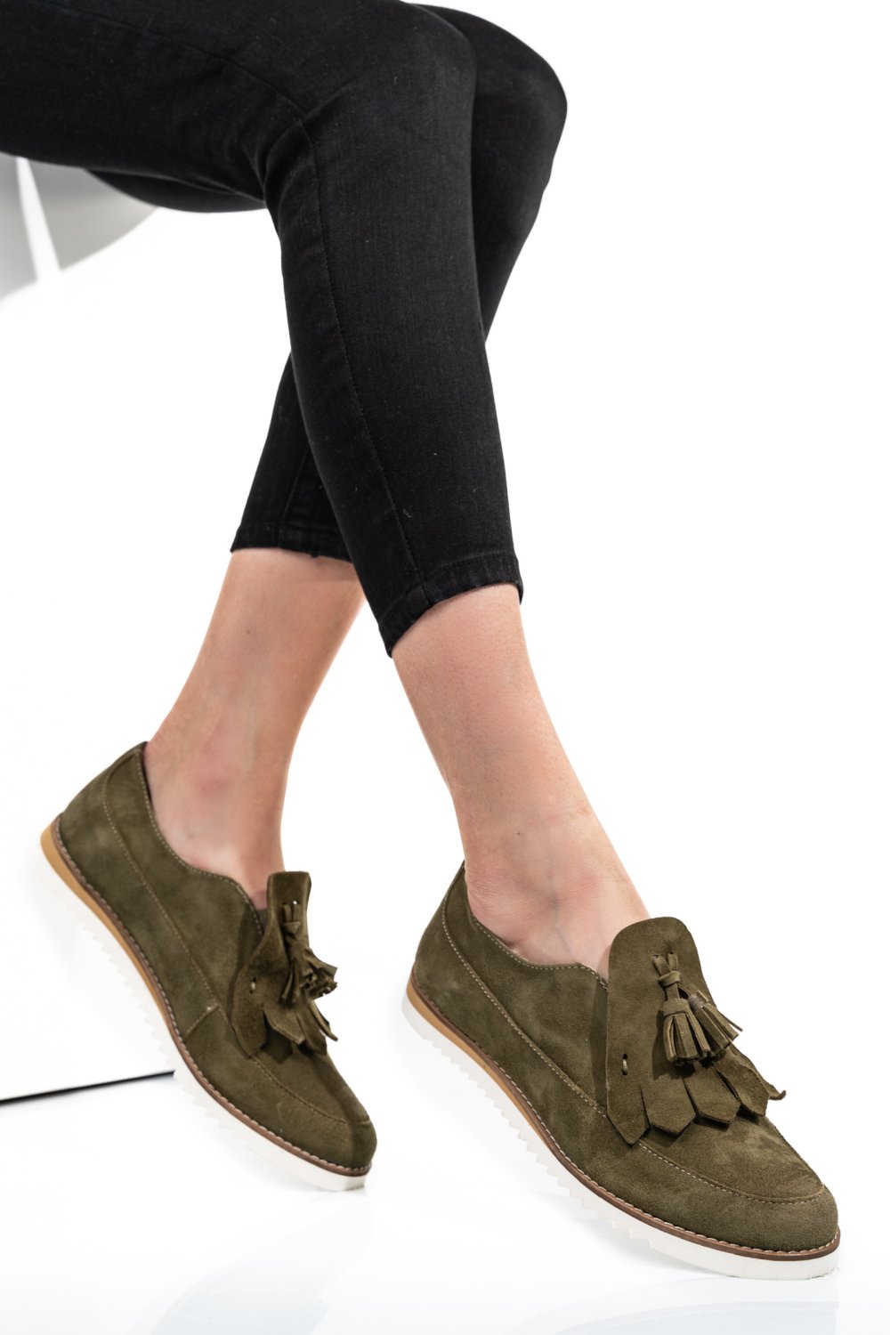 Zöld természetes bőr  2s7h35