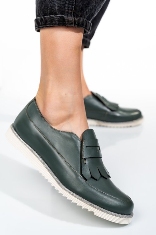 Zöld természetes bőr  2s7h37