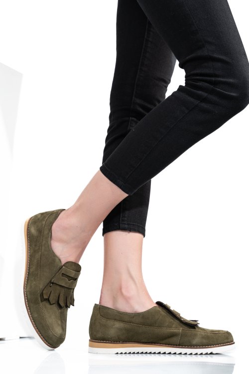 Zöld természetes bőr  2s7h37