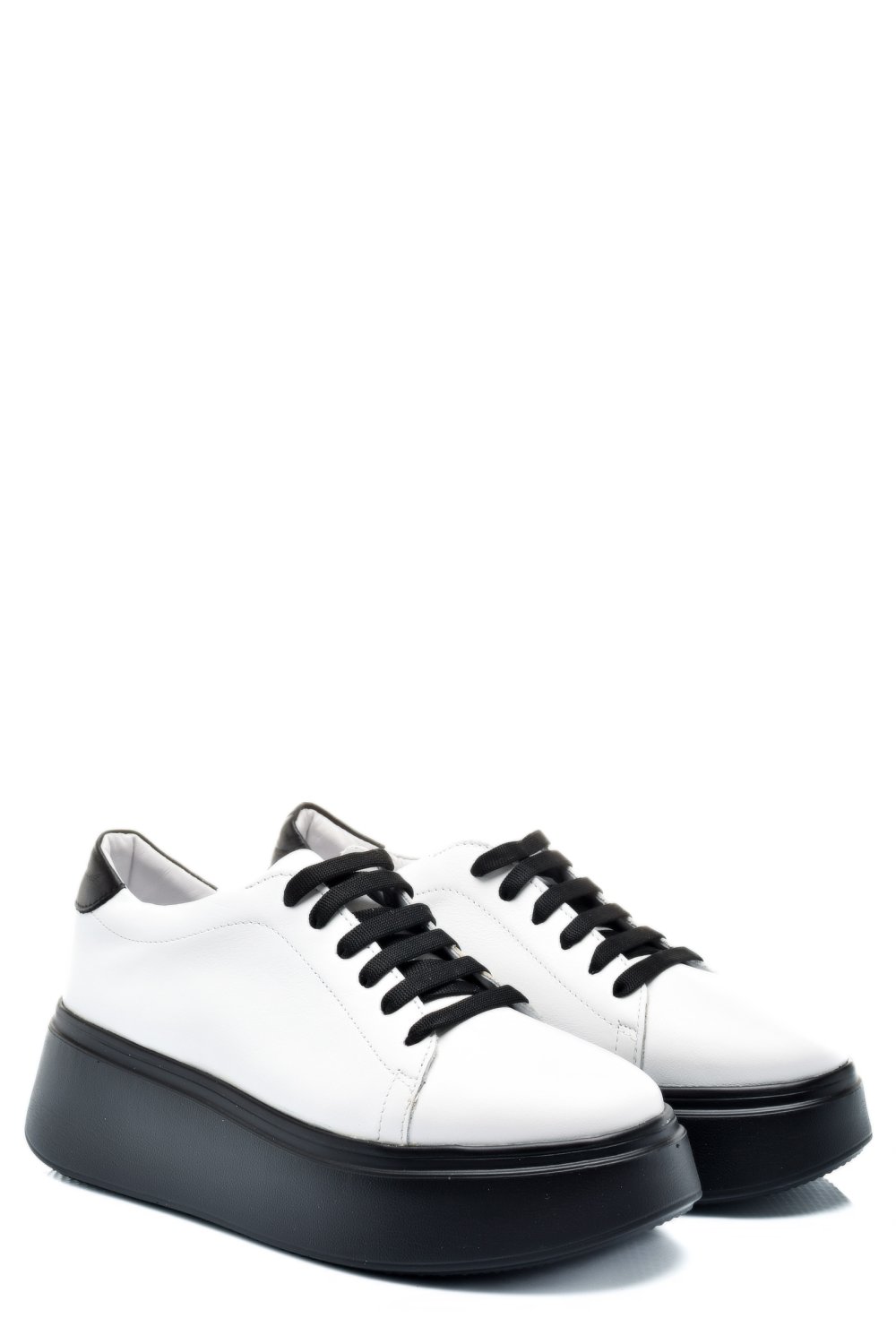 Fehér természetes bőr sport cipők 2s7h41-610np