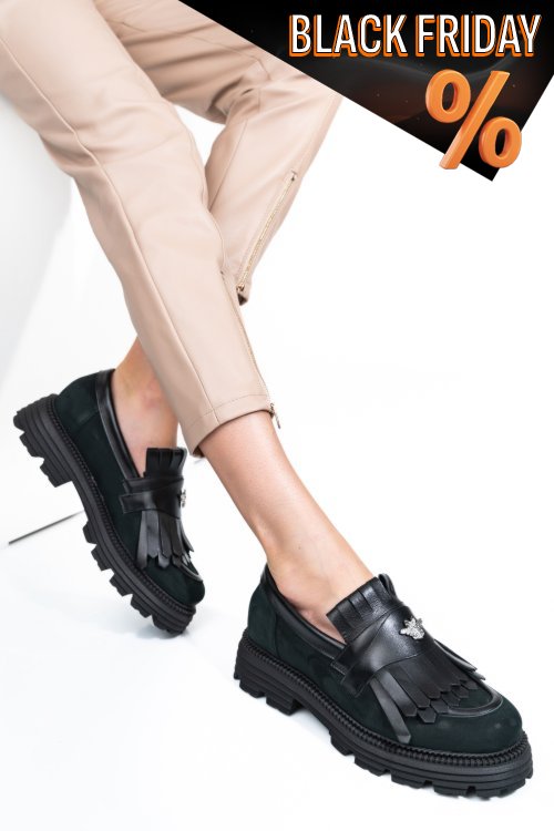 Fekete természetes bőr  3s7h95