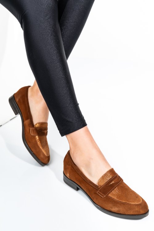 Barna fordított bőr  5s7h59-0505