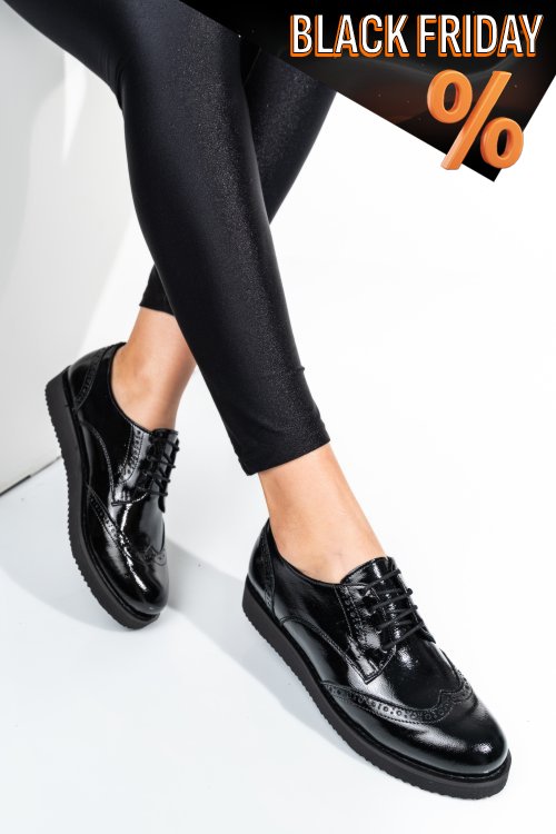 Fekete természetes lakkozott bőr  1s7h71611npk