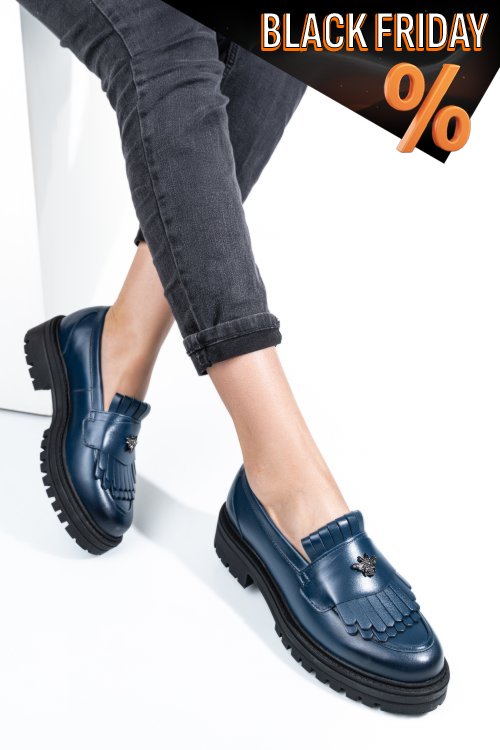 Kék természetes bőr  3s7h01