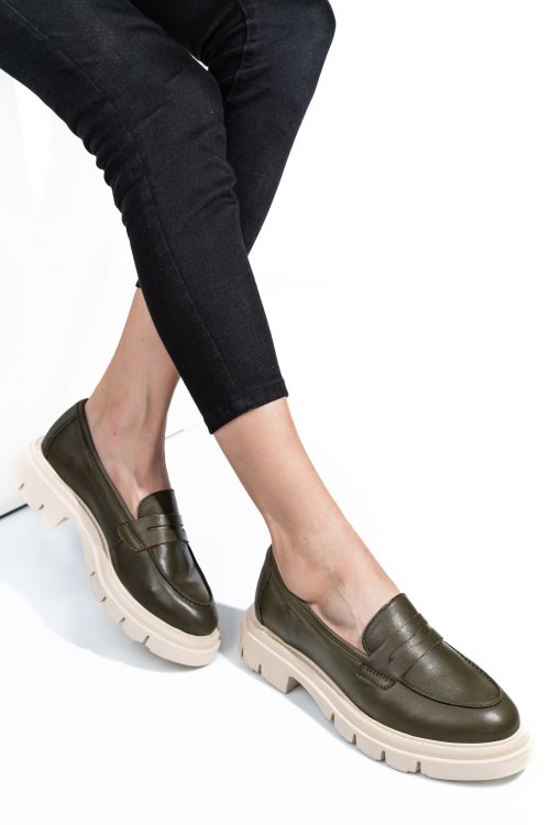 Zöld természetes bőr  1s7h0042