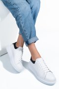 Fehér természetes bőr sport cipők 4s7h42