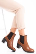 Barna természetes bőr bokacsizma 0s7h8226vi
