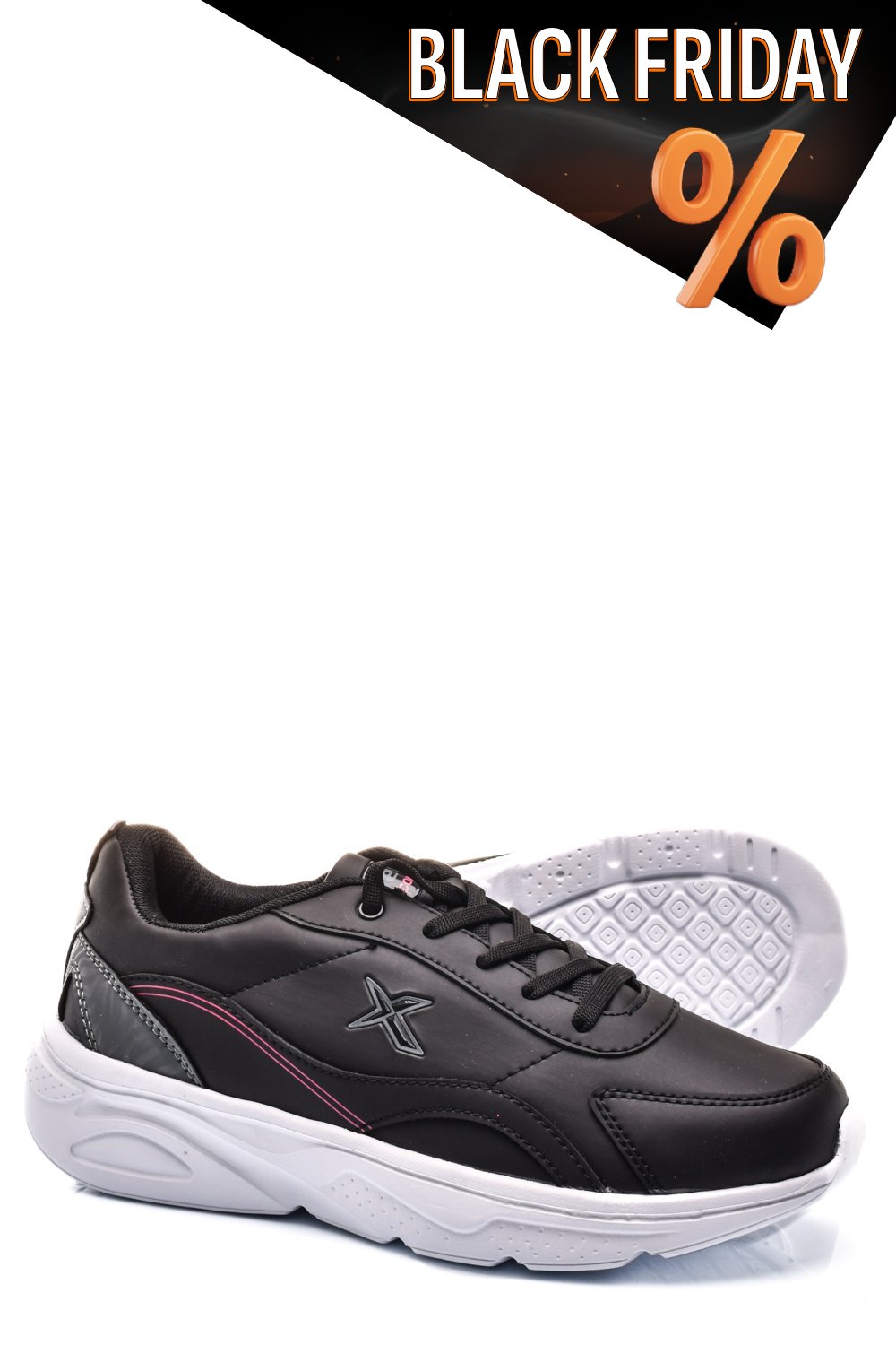 Kinetix fekete sportcipők ds7haisy