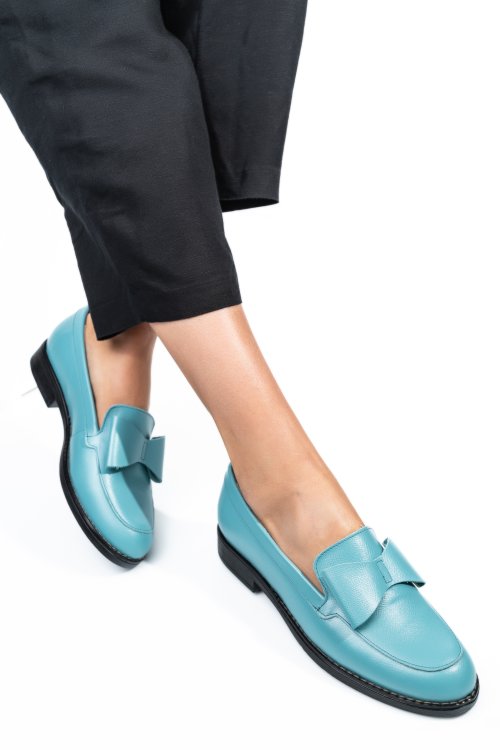 Kék természetes bőr  2s7h110