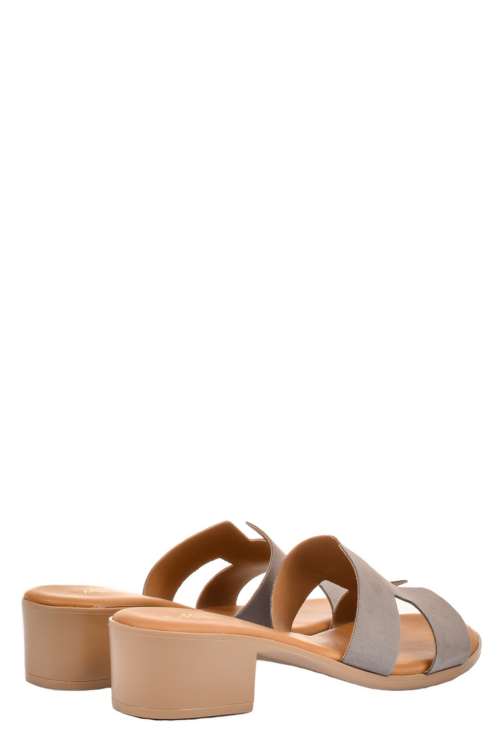 Szürke fordított bőr papucs hs7h-tacco