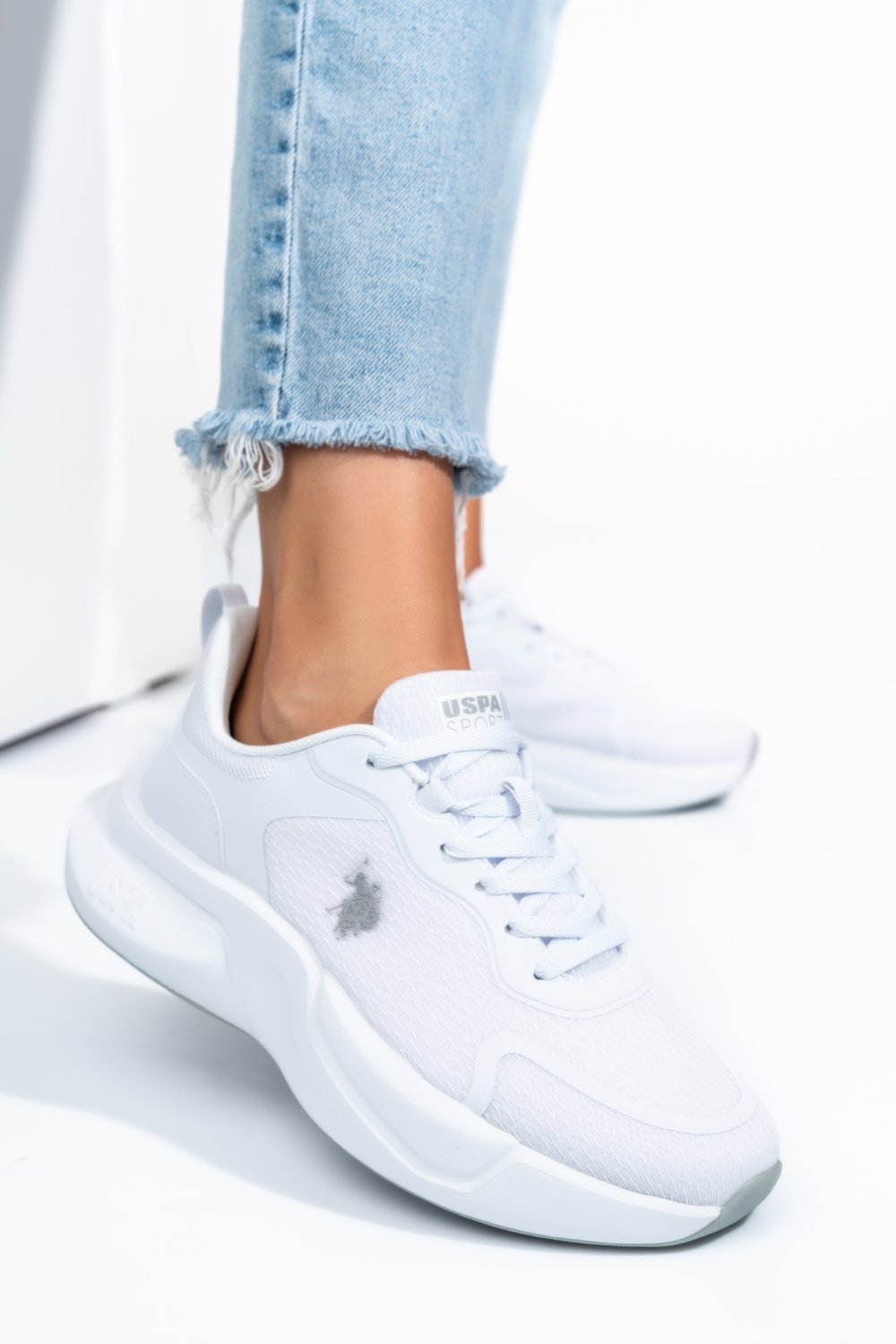 Us polo assn fehér sportcipők ws7hilly