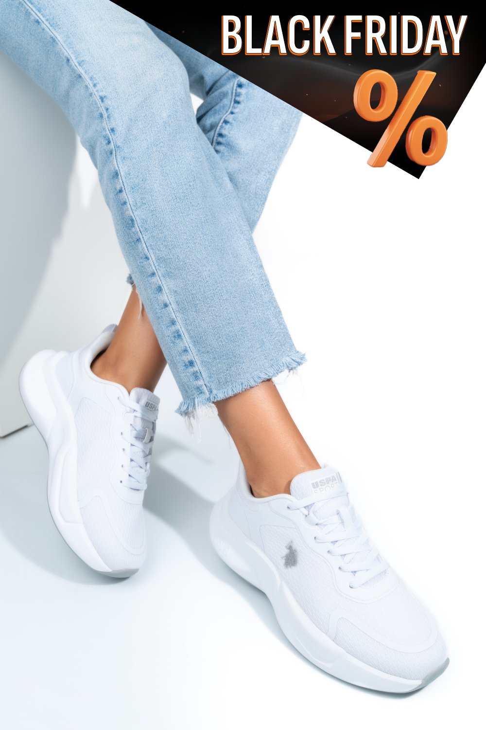 Us polo assn fehér sportcipők ws7hilly