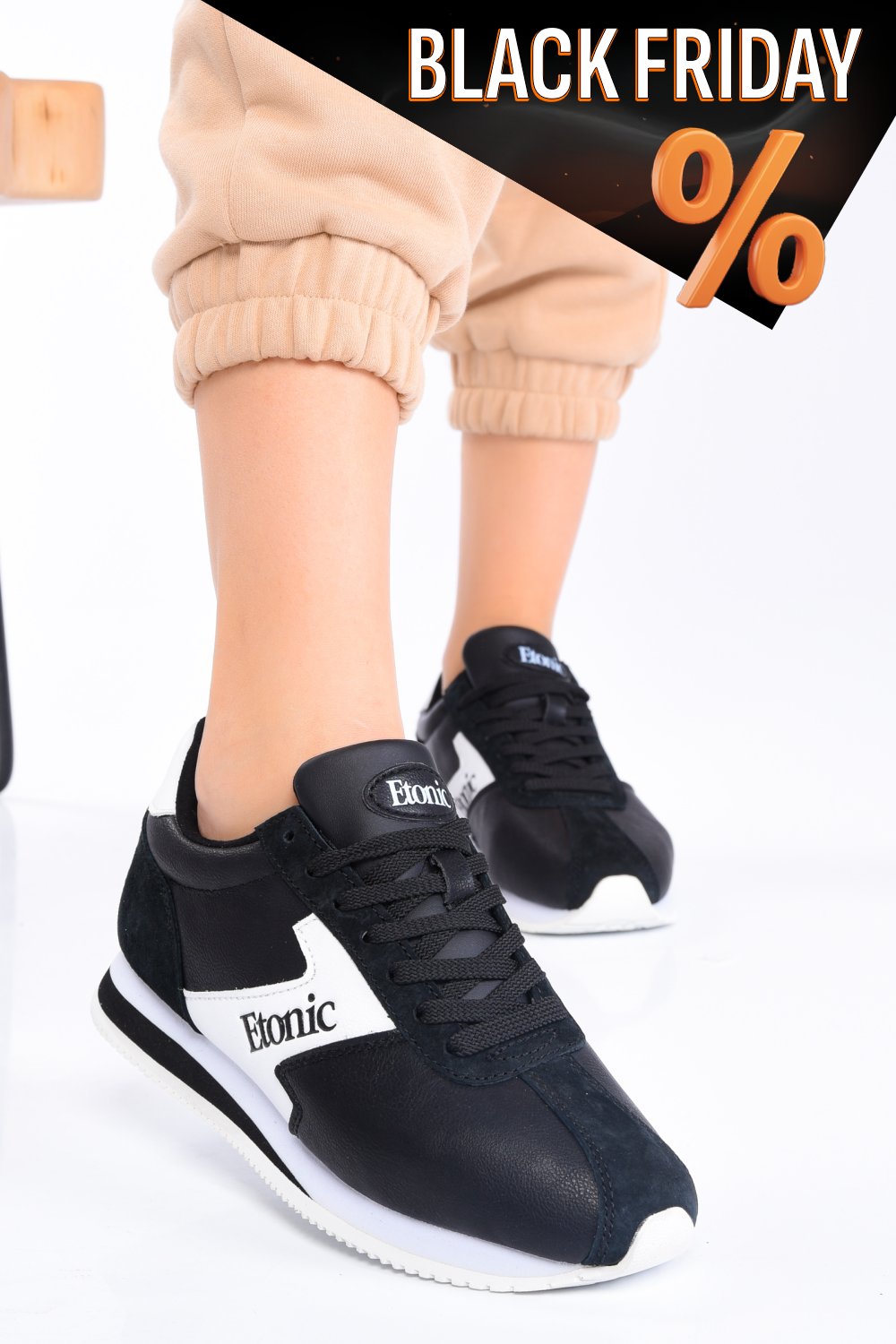 Etonic fekete sportcipők es7h196220409