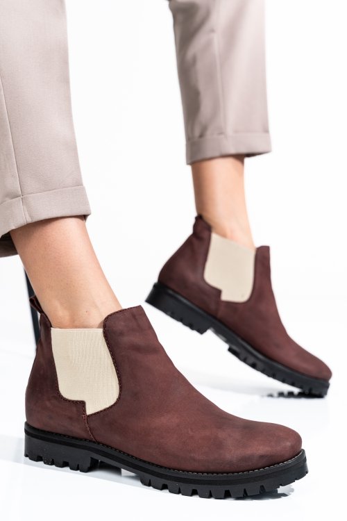 Természetes bőr bakancs 4s7h6-673-130