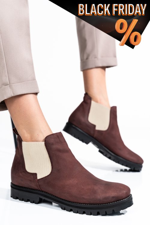 Természetes bőr bakancs 4s7h6-673-130