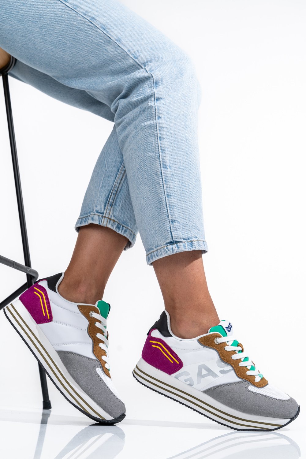 Gas szürke sportcipők gs7haw313915