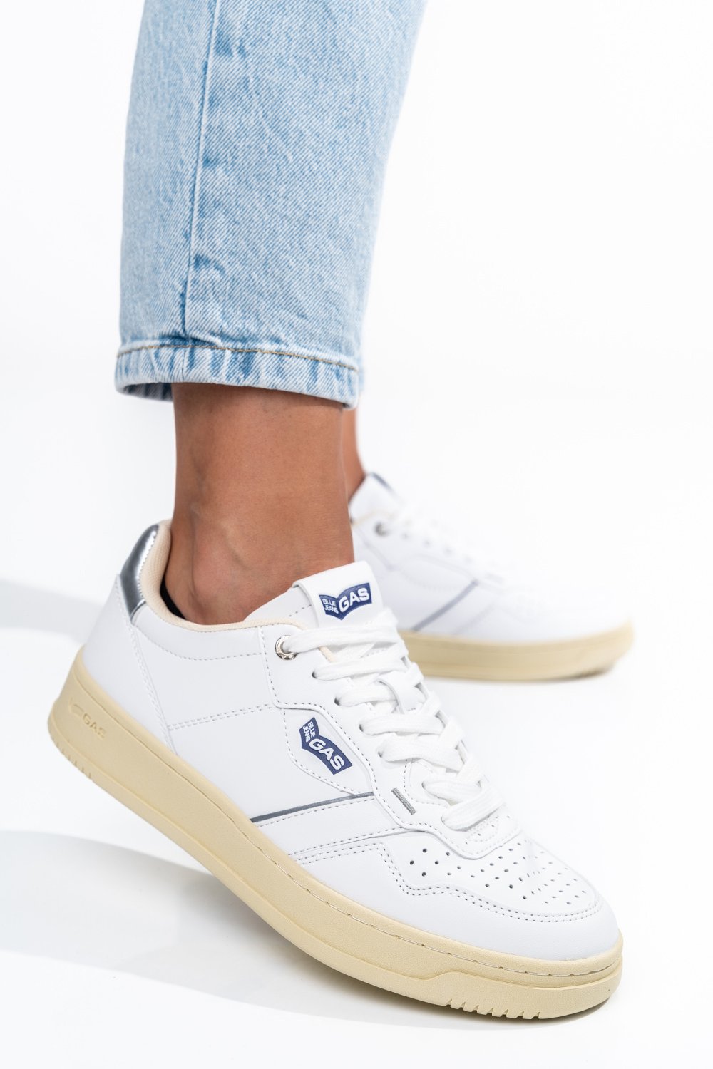 Gas fehér sportcipők gs7haw314301