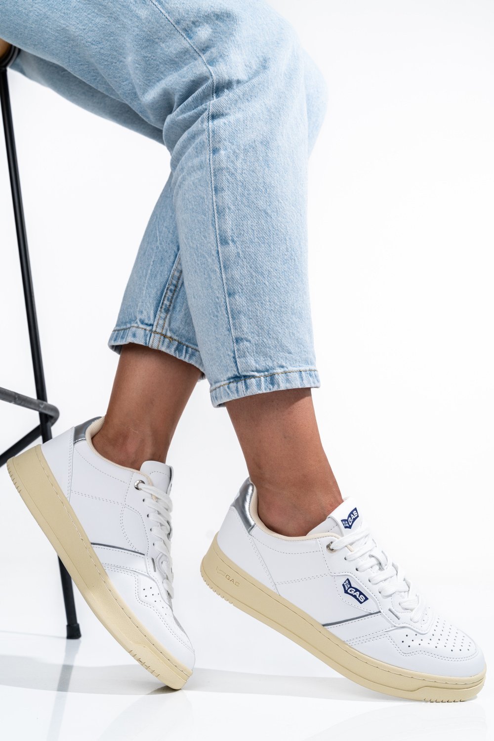 Gas fehér sportcipők gs7haw314301