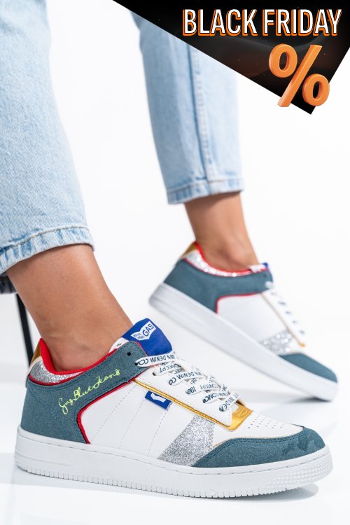 Gas fehér sportcipők gs7haw314206