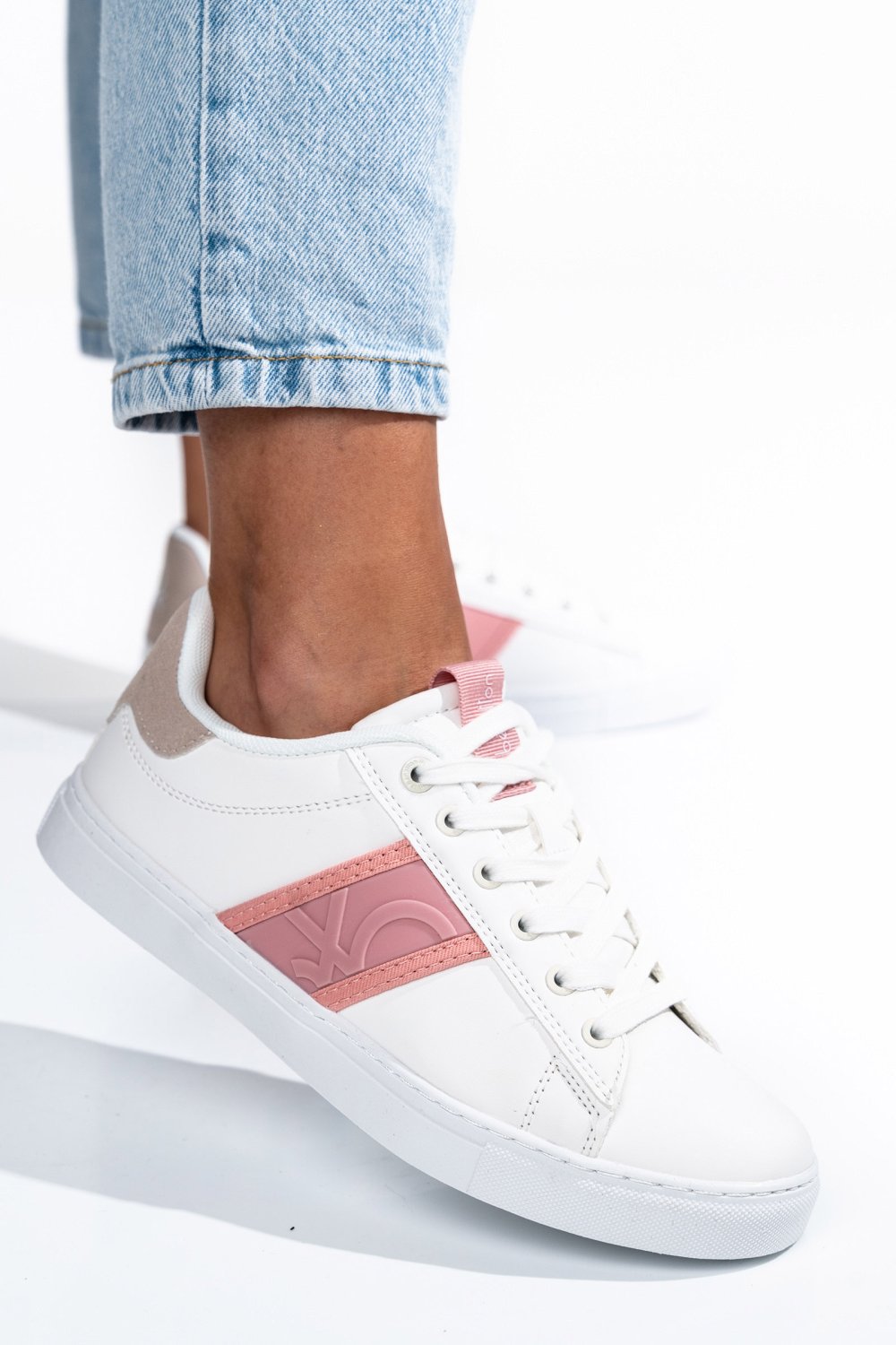 Benetton fehér sportcipők bs7htw314120