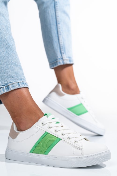 Benetton zöld sportcipők bs7htw314120