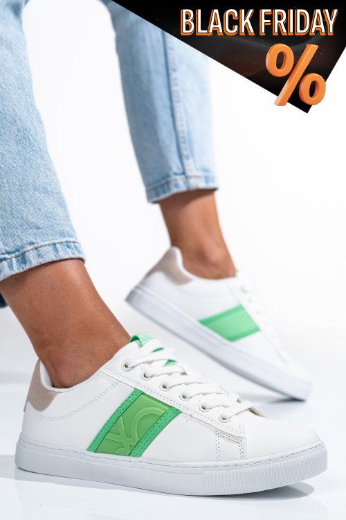 Benetton zöld sportcipők bs7htw314120