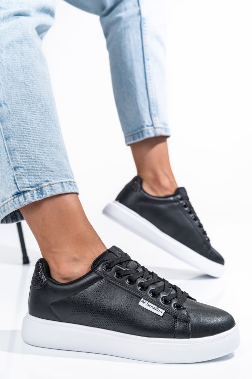 Benetton fekete sportcipők bs7htw314607