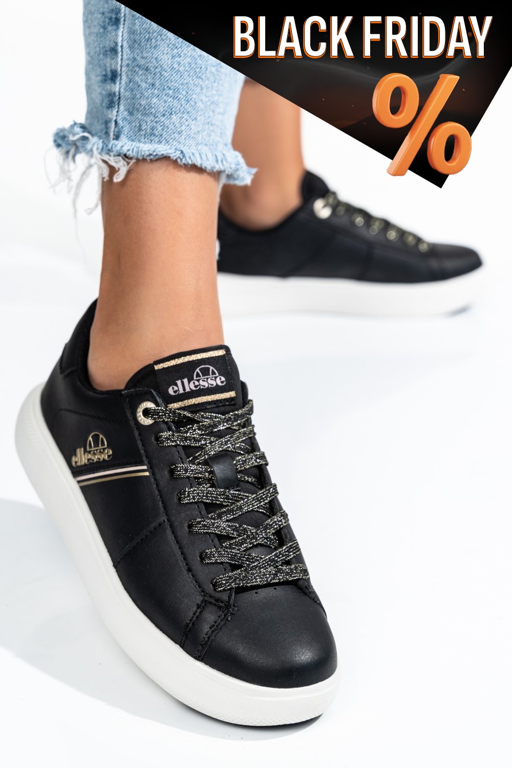 Ellesse fekete sportcipők es7hl31w82460