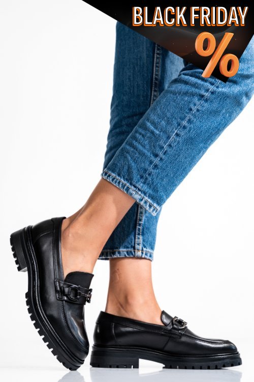 Fekete természetes bőr  us7hb03-3207