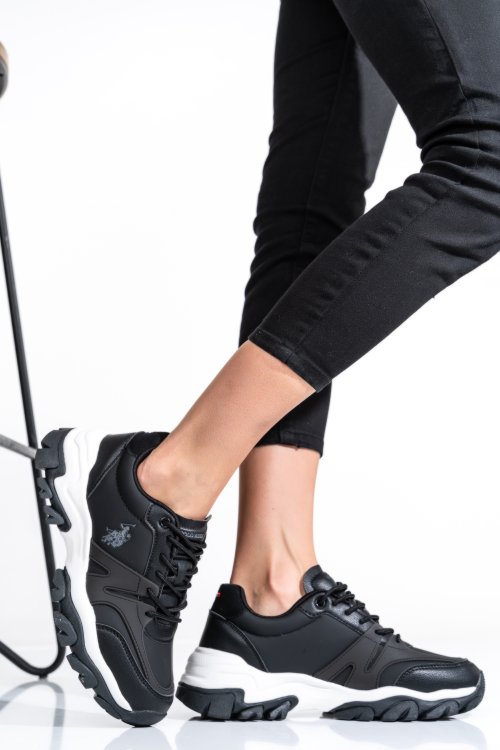 Us polo assn fekete sportcipők ts7hranke