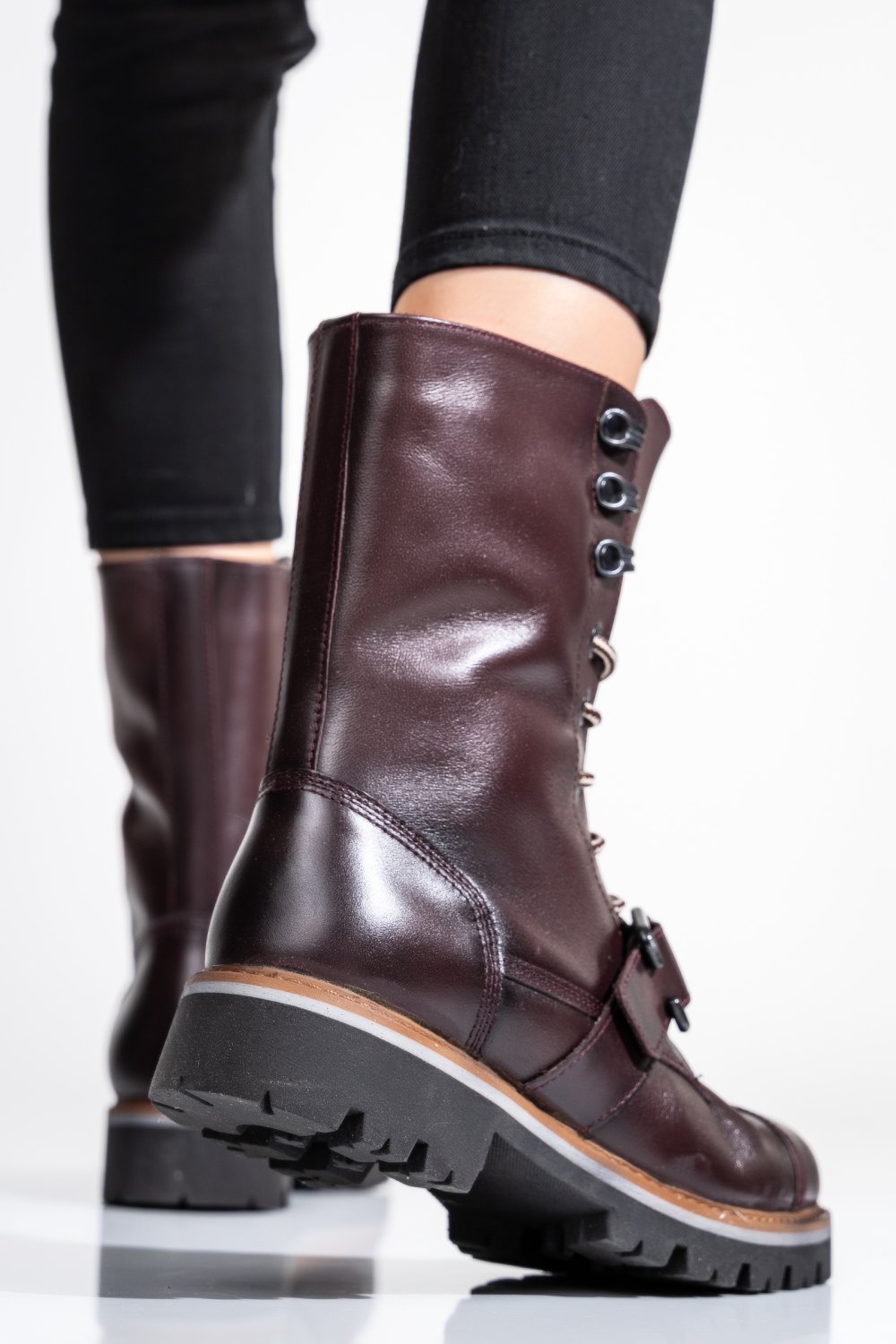 Természetes bőr bakancs 1s7h56