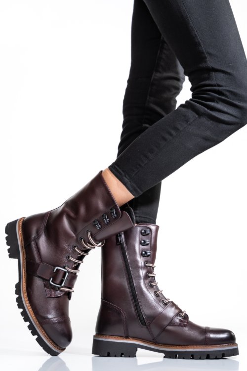 Természetes bőr bakancs 1s7h56