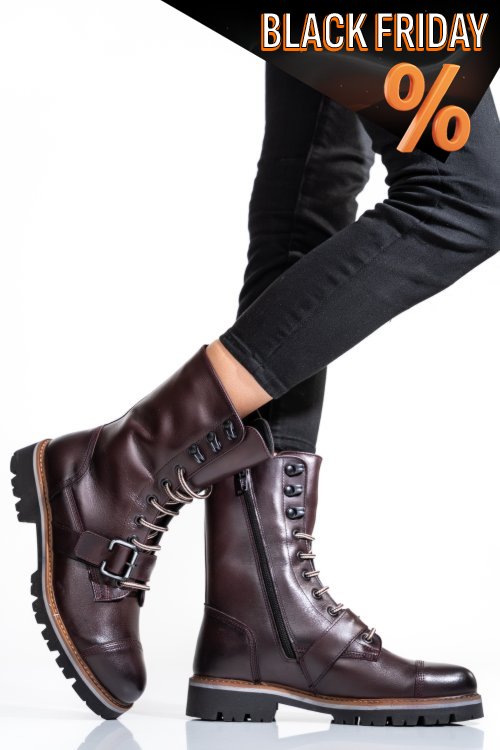 Természetes bőr bakancs 1s7h56