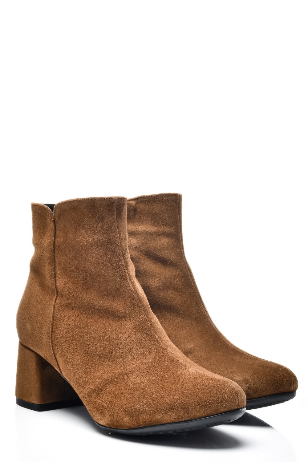 Barna természetes bőr bokacsizma 7s7h21